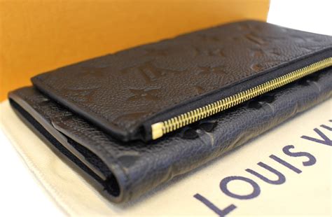 lv leather wallet